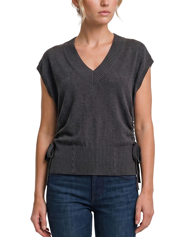 Liverpool Los Angeles V Neck Dolman Sleeve Sweater · L