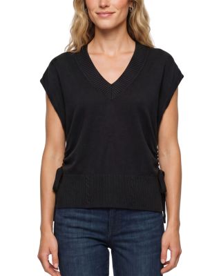 V Neck Dolman Sleeve Sweater