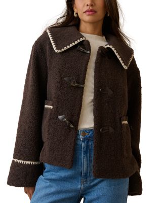 Whipstitch Borg Jacket