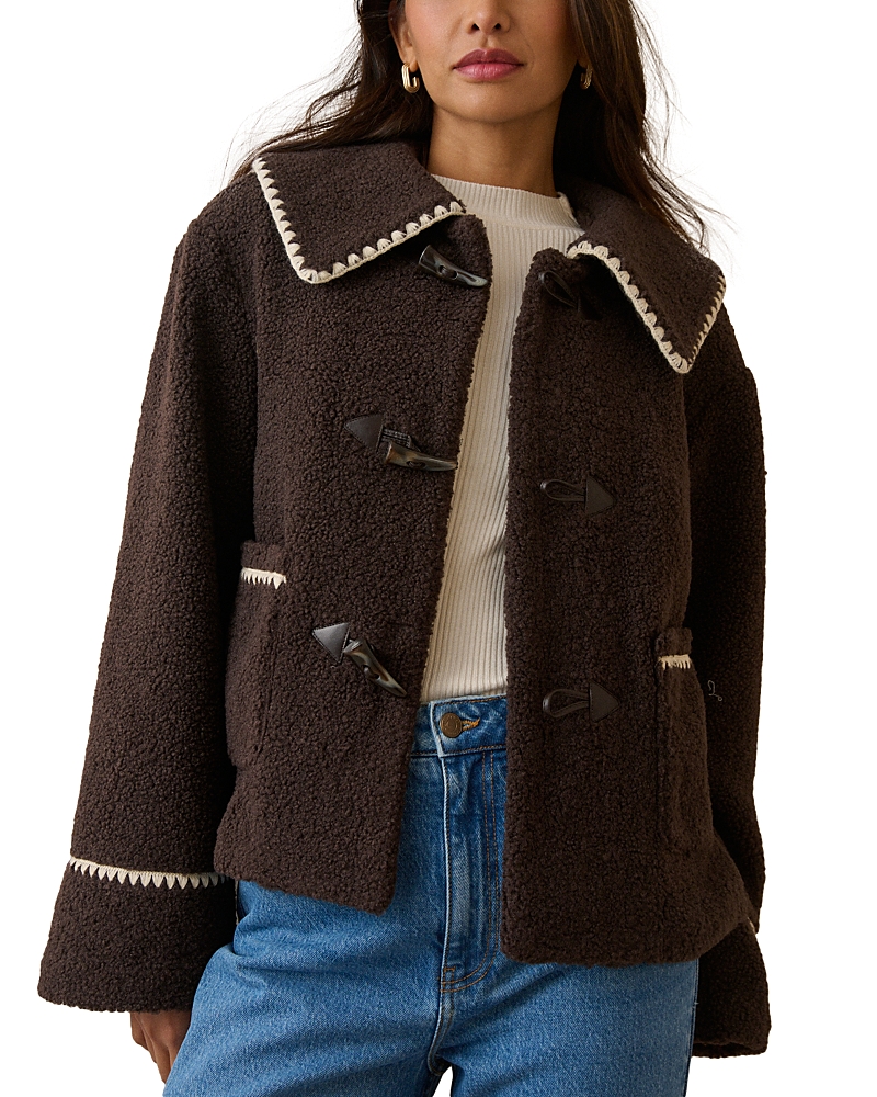 Nobody's Child Whipstitch Borg Jacket