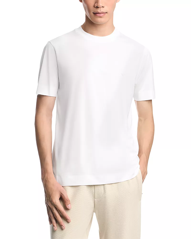 Emporio Armani Snow White Crewneck T-Shirt