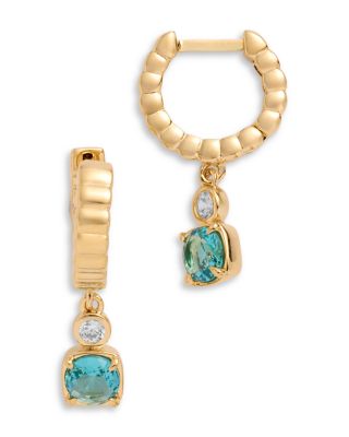 Delancey Small Charm Hoop Earrings