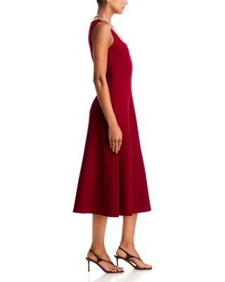 Sleeveless Scoop Neck Maxi Dress - Exclusive - thumbnail 5