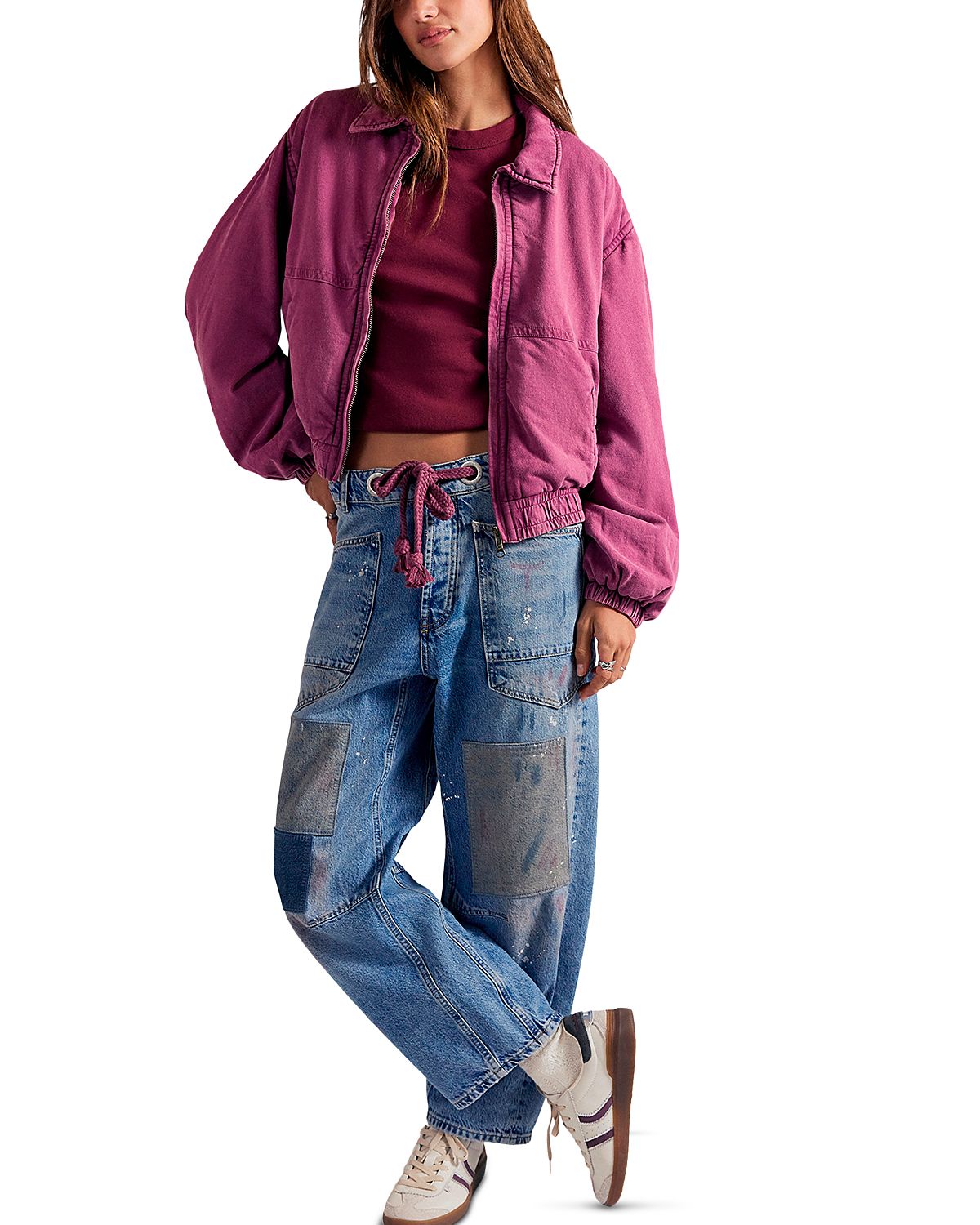 Free People Birdie Bomber Jacket
