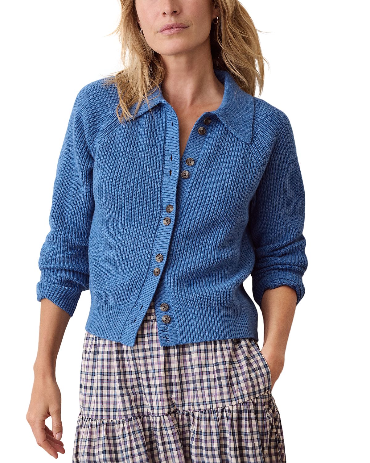 Marine Layer Parker Collared Long Sleeve Cardigan
