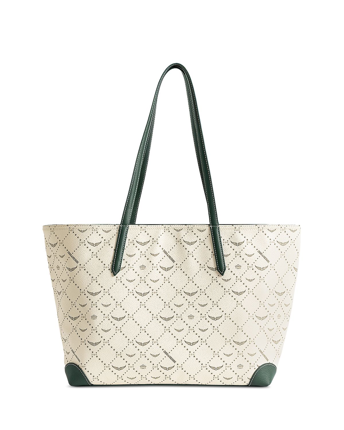 Zadig & Voltaire Z Shopper Monogram Coated Canvas Tote Bag