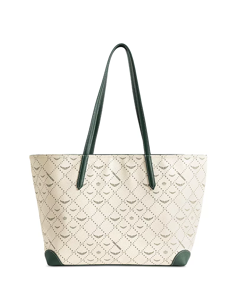Zadig & Voltaire Z Shopper Monogram Coated Canvas Tote Bag