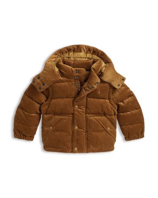 Boys' Convertible Corduroy Down Jacket - Little Kid