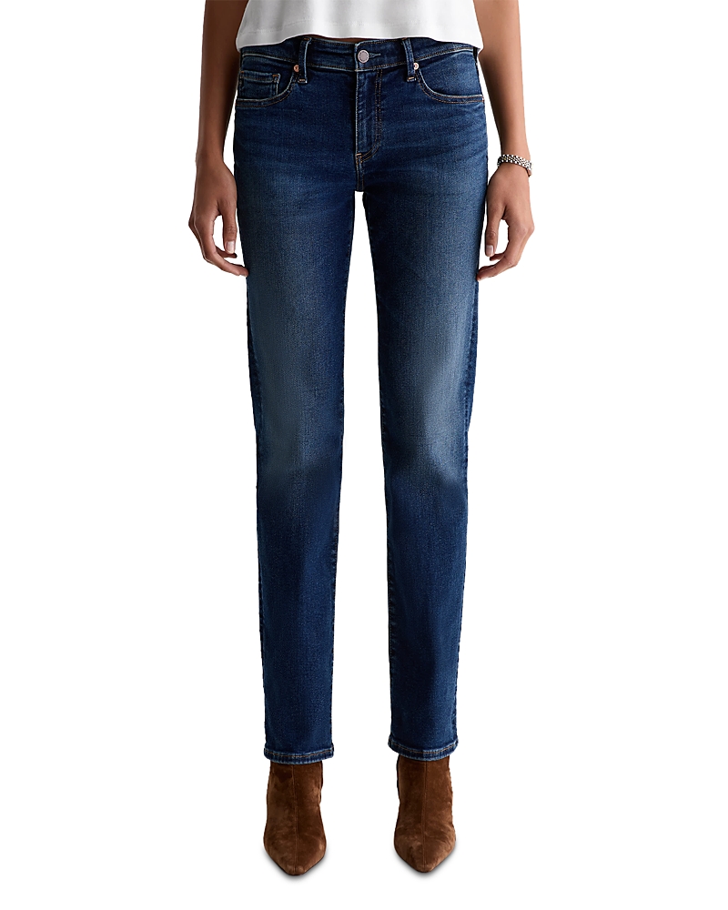 Ag Sandra Low Rise Straight Jeans in Hard Bop
