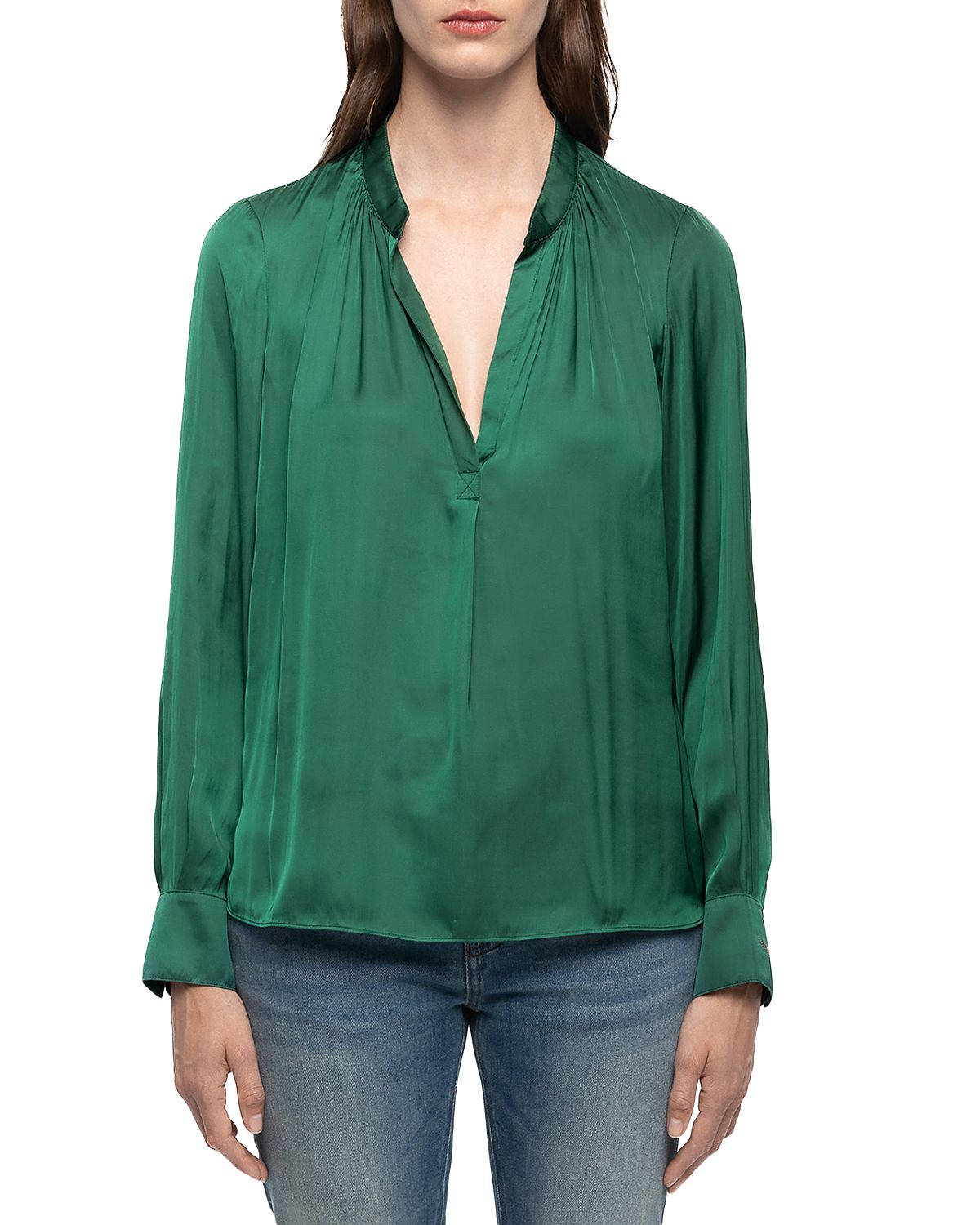 Zadig & Voltaire Tink Satin Blouse