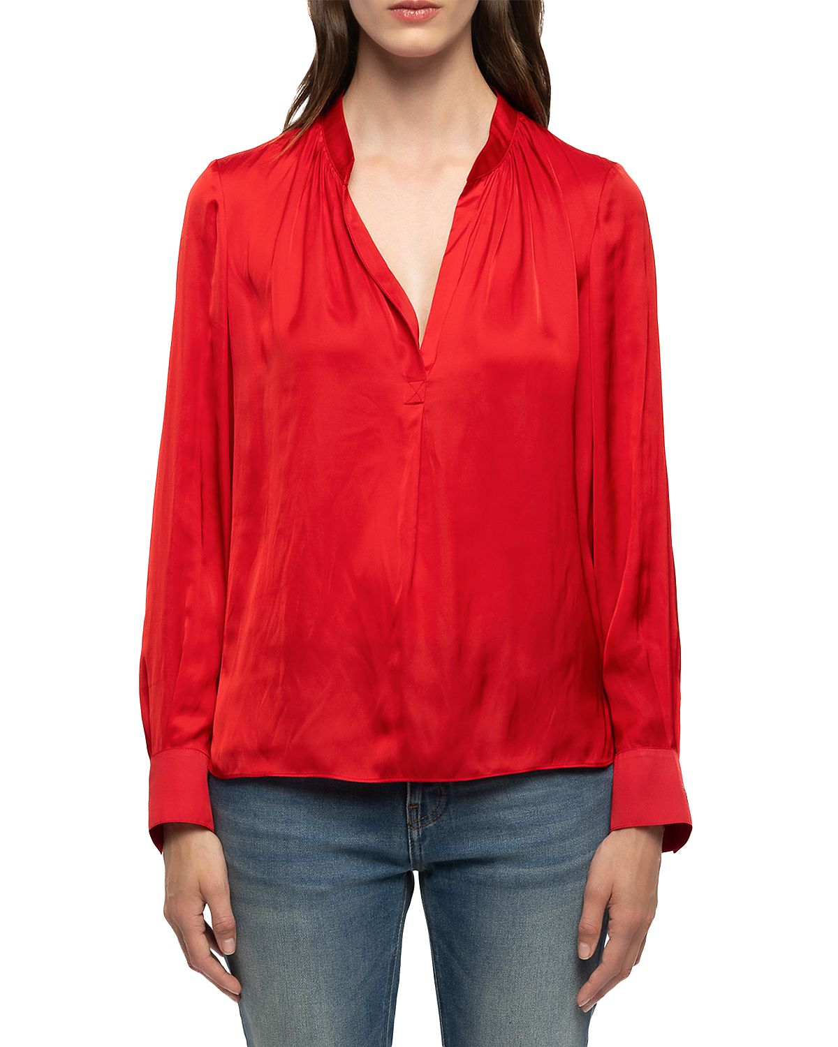 Zadig & Voltaire Tink Satin Blouse