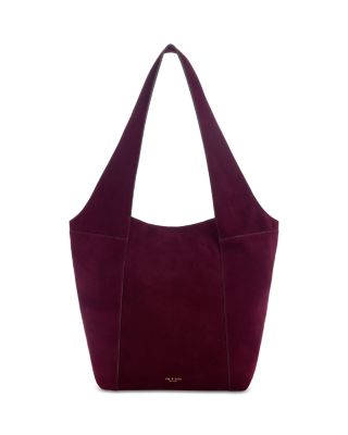 Brayton Large Suede Shopper Tote Bag
