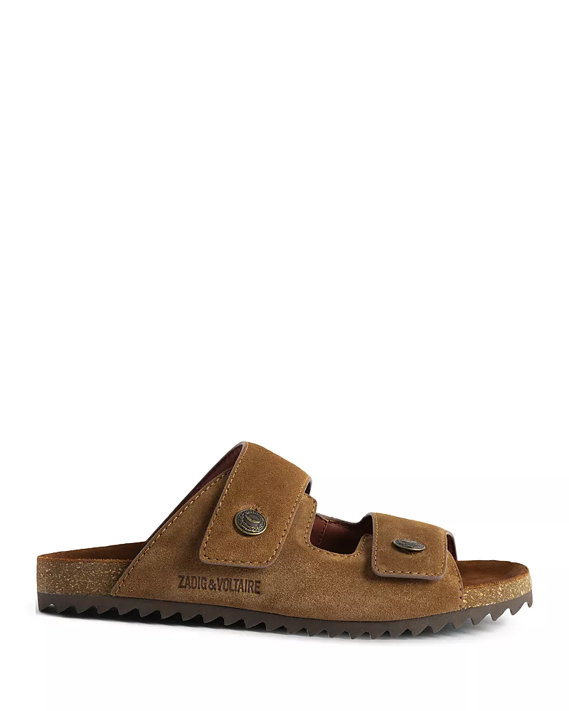 Zadig & Voltaire Women's Sante Fe Suede Sandals