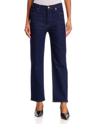 Le Sleek Straight Jeans in Rinse