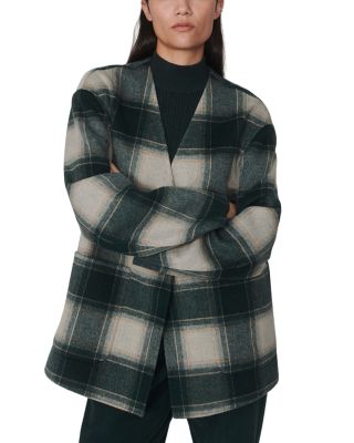 Alderton Wool Blend Scarf Coat