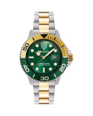 Chrome Surfer Watch, 43mm