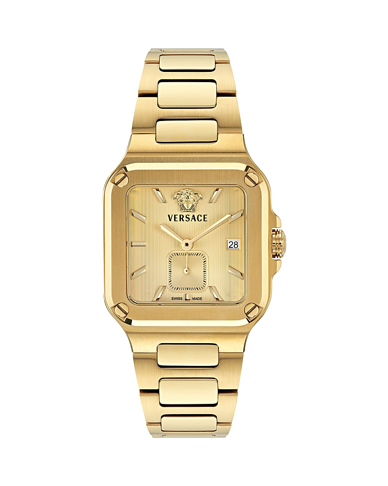Versace Greca Edge Bracelet Watch, 38mm x 49mm · OS