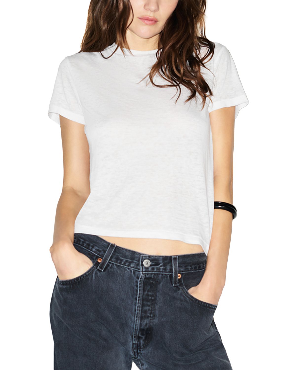 Re/Done Hanes Classic Burnout Tee