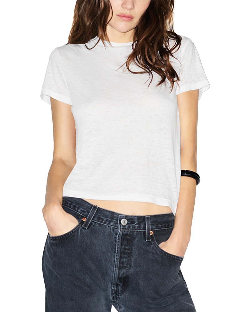Re/Done Hanes Classic Burnout Tee