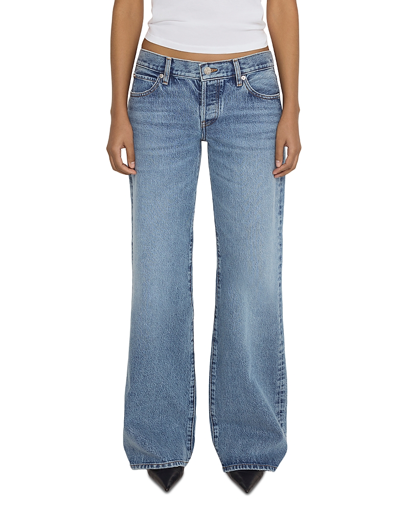 Frame The Pixie Low Rise Bootcut Jeans in Rapture