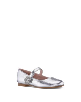Girls' Meryl Rhinestone Strap Ballet Flats – Little Kid, Big Kid