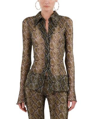  Snake Print Shirt