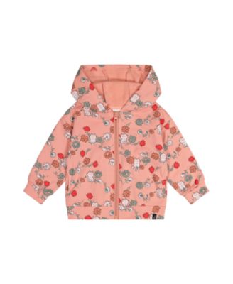 Girls' French Terry Cat Hooded Zip Cardigan - Big Kid