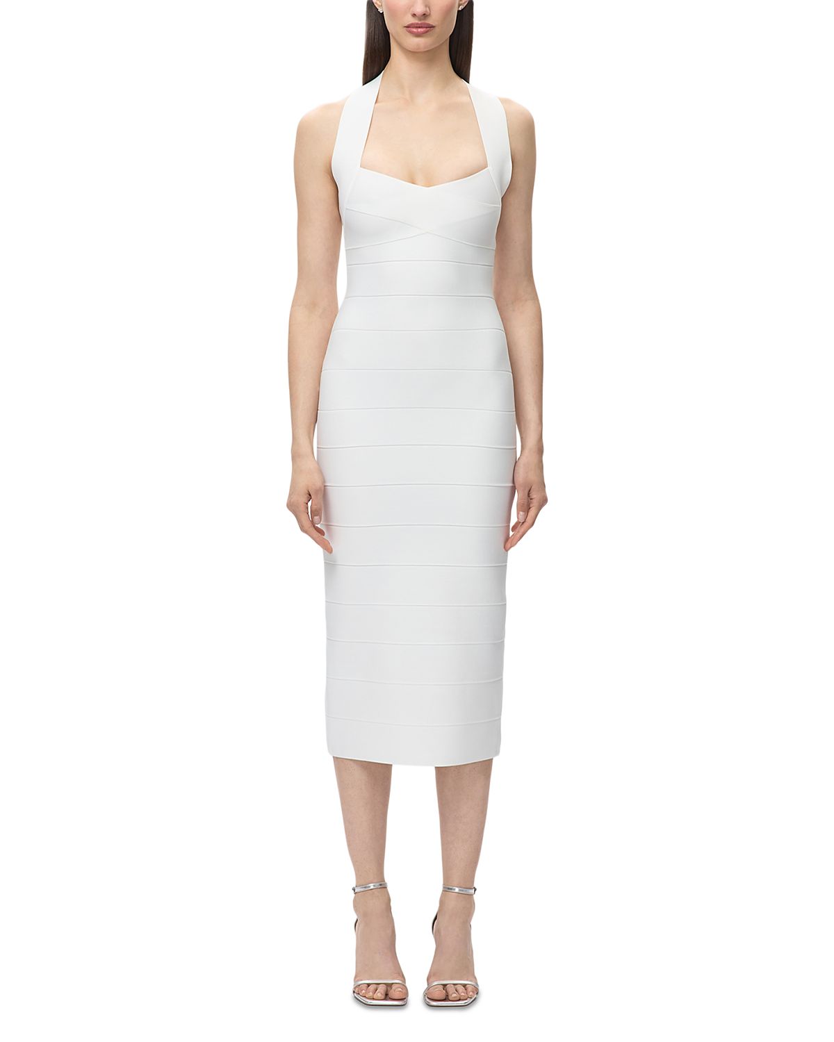Herve Leger The Sandra Midi Dress