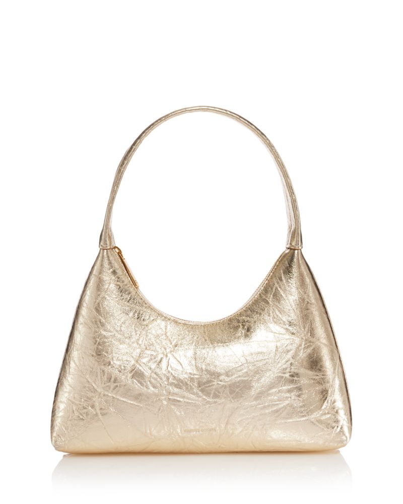 Mansur Gavriel Candy Mini Metallic Leather Shoulder Bag
