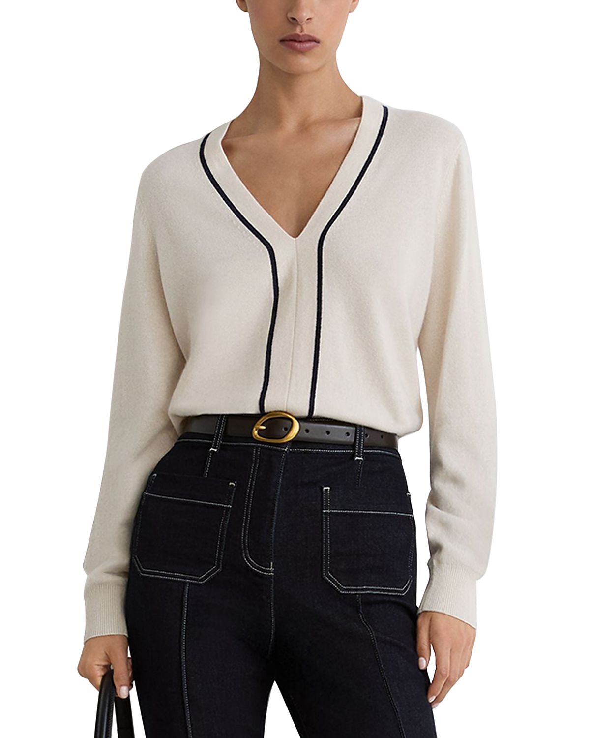 Reiss The Mila Striped Sweater