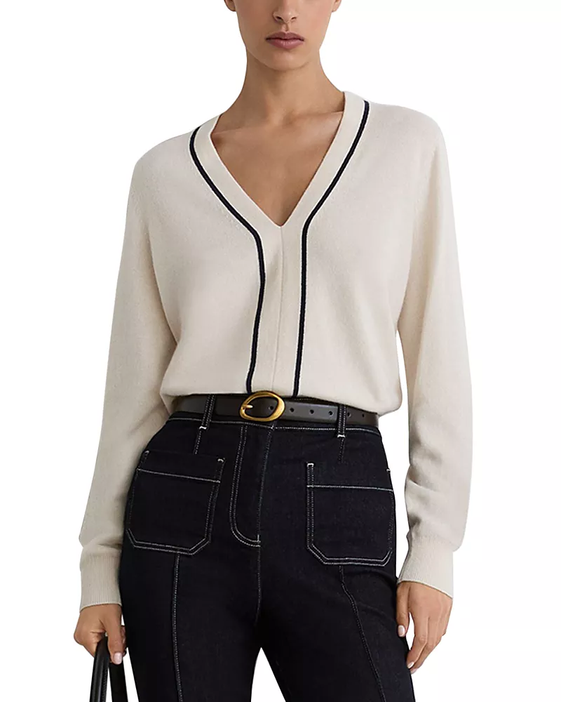 Reiss The Mila Striped Sweater
