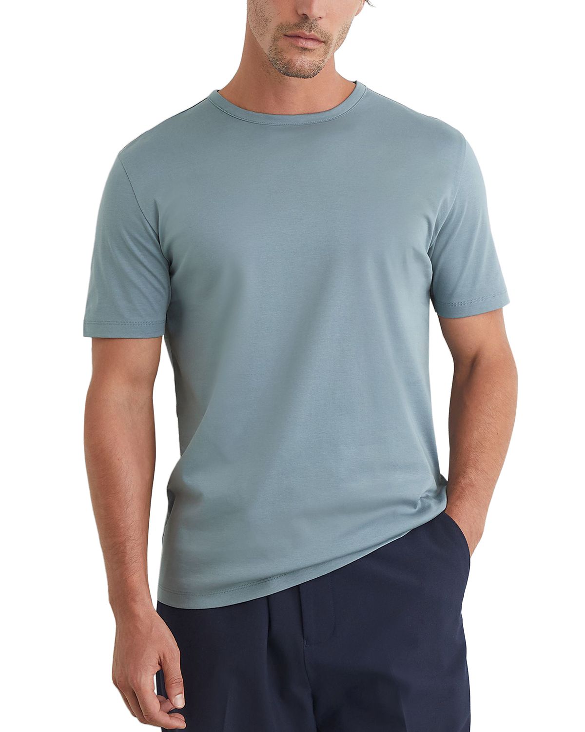 Reiss Count Mercerized Crewneck Tee