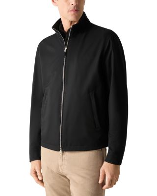 Microfiber Motorin Blouson Jacket