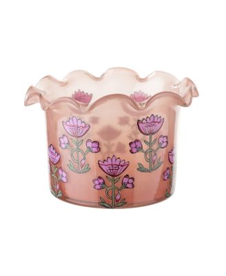  Aravali Hand Painted Glass Decorative Object, 7X7X5 In