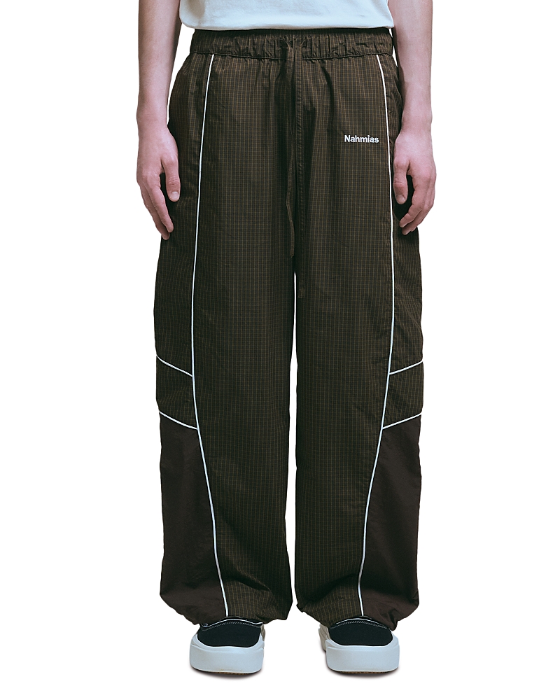 Nahmias Grid Warm Up Pants