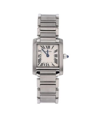  Tank Francaise Quartz Watch in Stainless Steel 20mm
