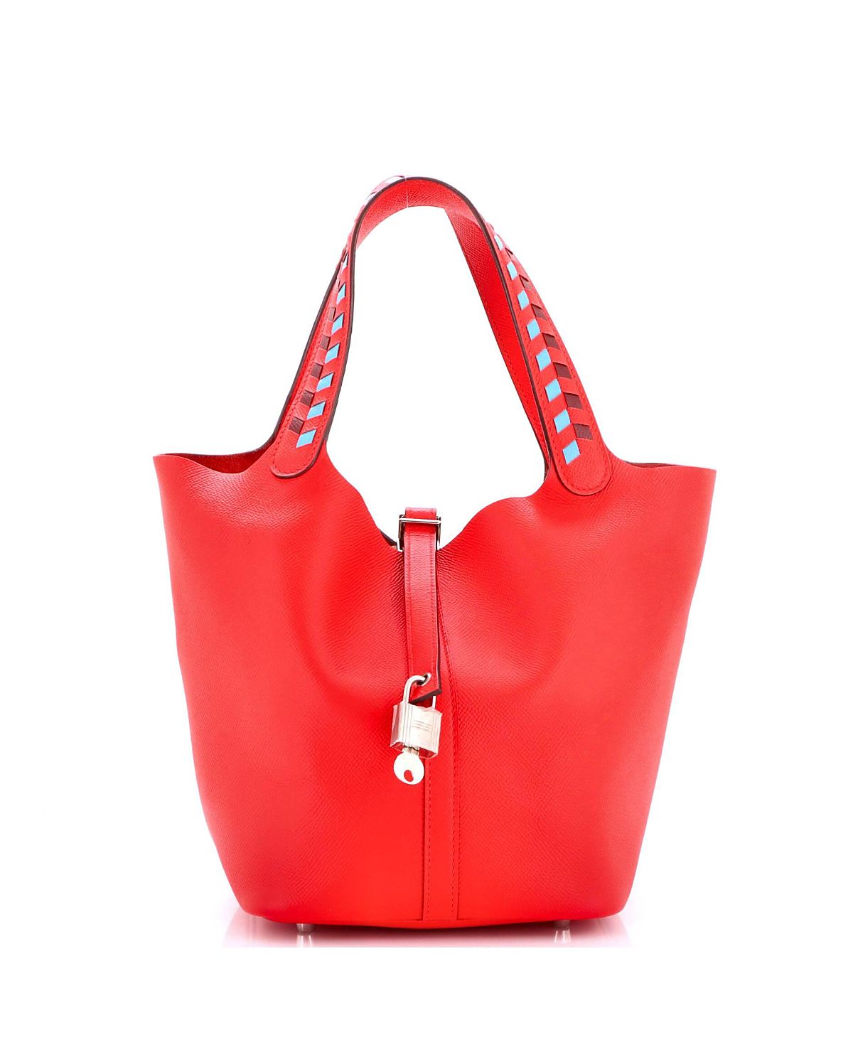 Pre-Owned HERMES Mm Picotin Lock Bag Tressage Epsom