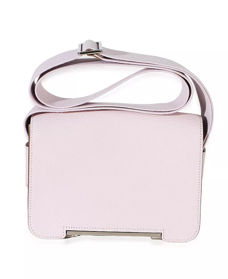 Pre-Owned HERMES Geta Leather Handbag