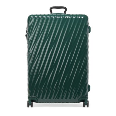 Large Expandable Checked Wheeled Suitcase