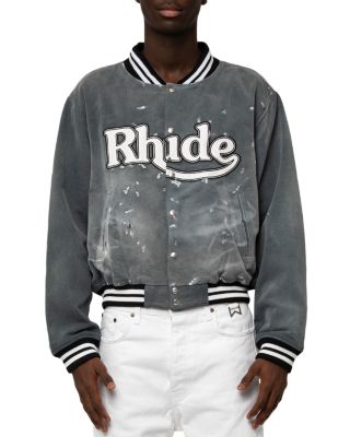 R H U D E Inverno Cotton Varsity Jacket