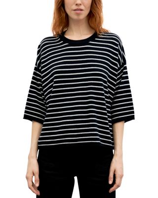 Gerard Darel Raya Wool Elbow Sleeve Tee