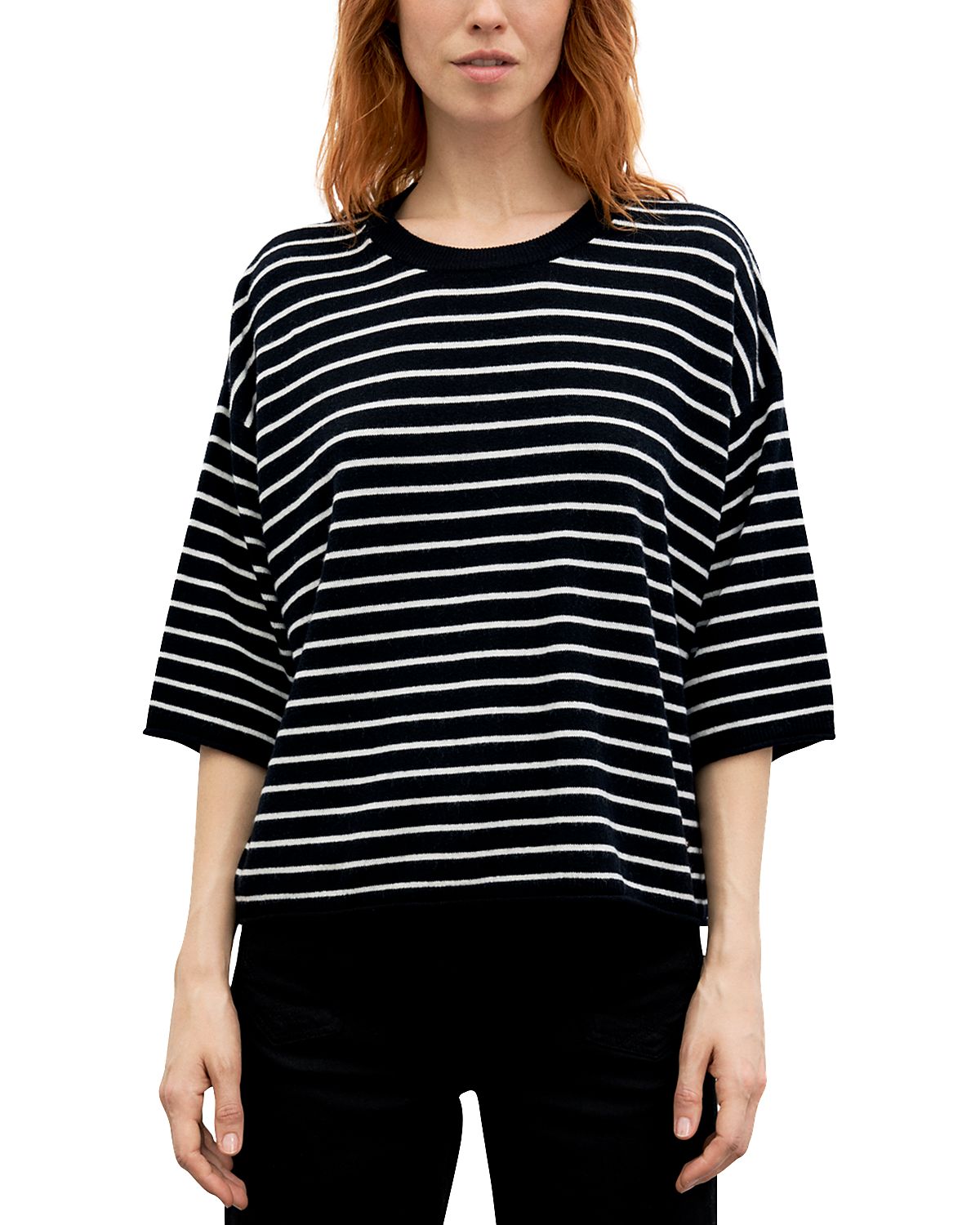 Gerard Darel Raya Wool Elbow Sleeve Tee