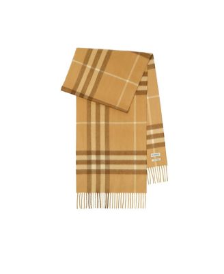 Check Cashmere Scarf