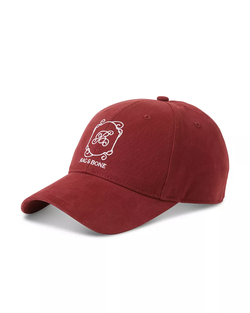rag & bone Rb X Hotel Bloom Baseball Cap