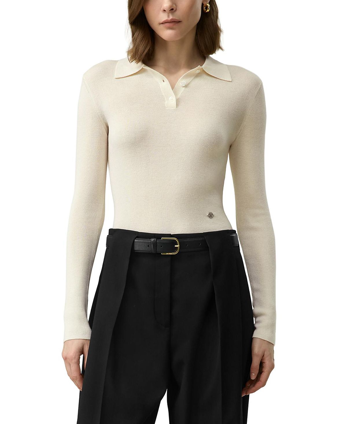 Lilysilk Silk-Cashmere Polo