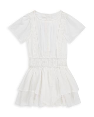 Girls' Flutter Boho Mini Dress - Big Kid  