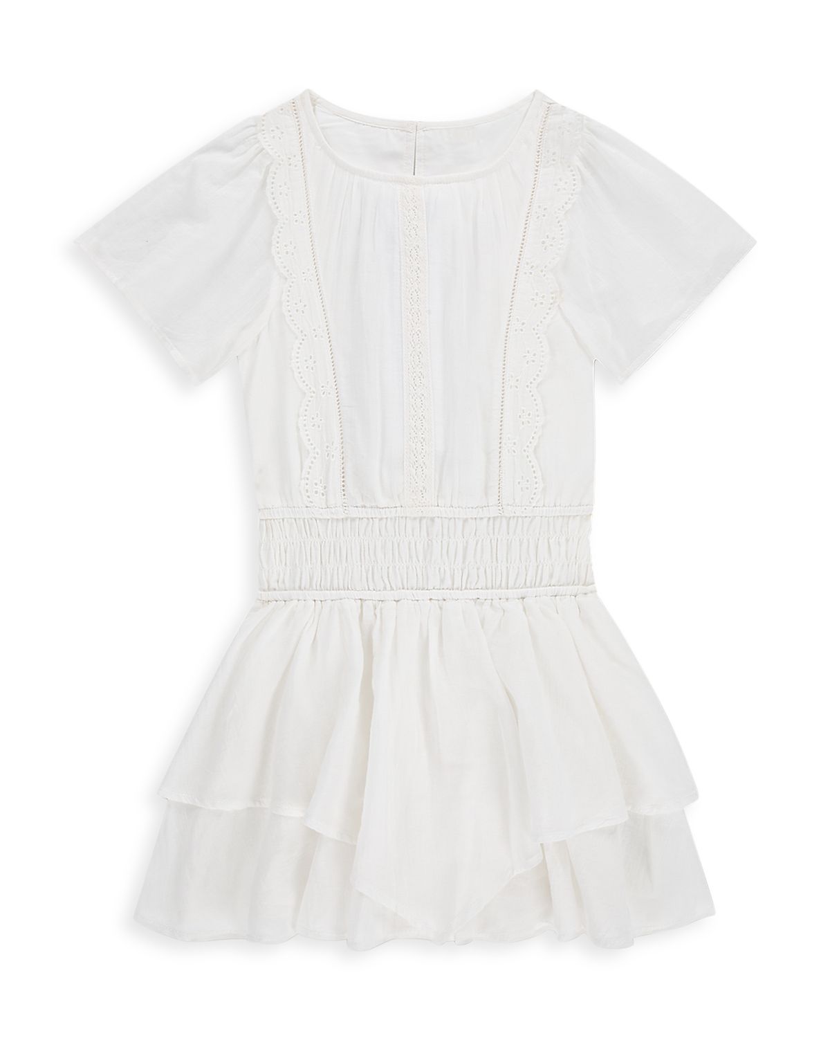 abercrombie kids Girls' Flutter Boho Mini Dress - Big Kid
