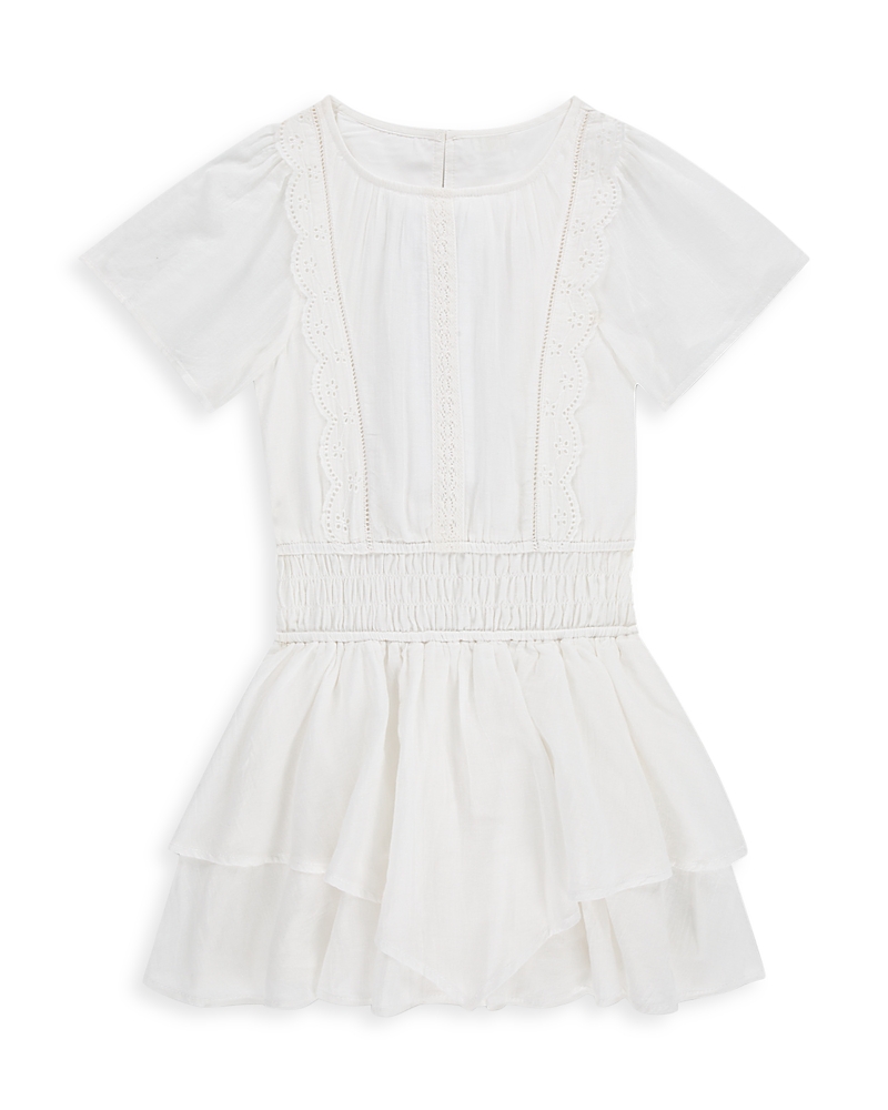 abercrombie kids Girls' Flutter Boho Mini Dress - Big Kid
