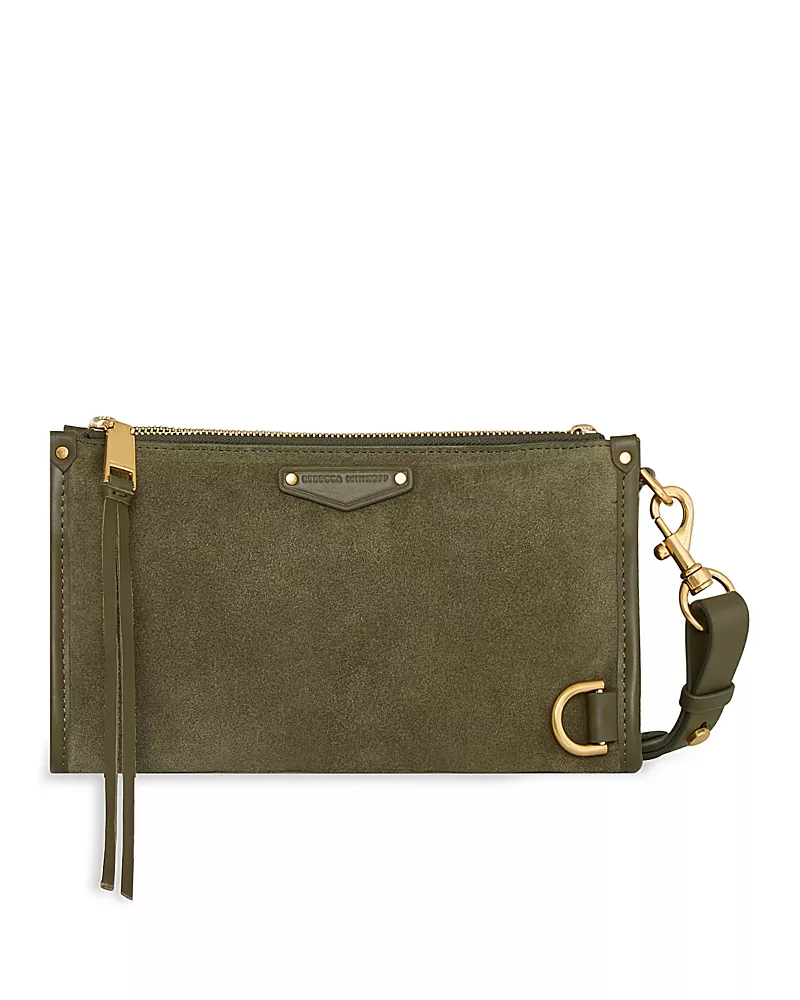 Rebecca Minkoff M. a.b Small Suede Crossbody Bag