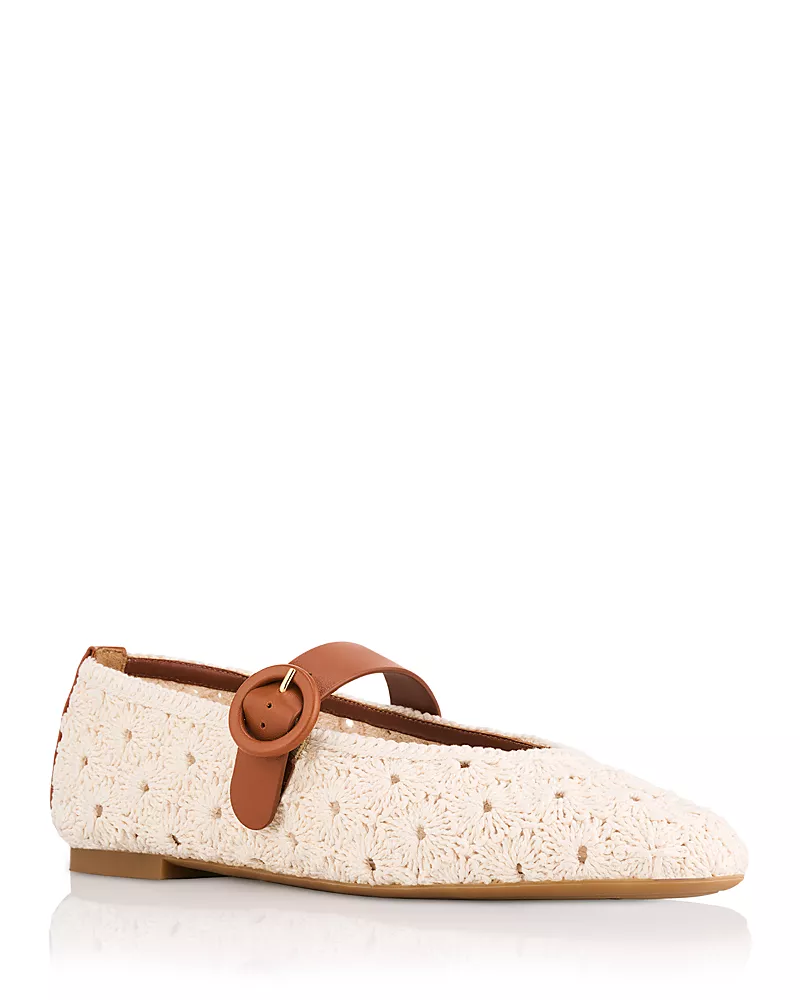Aquazzura Women's Loom Ballet Flats
